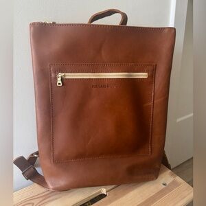 Portland Leather Goods Brown Backpack